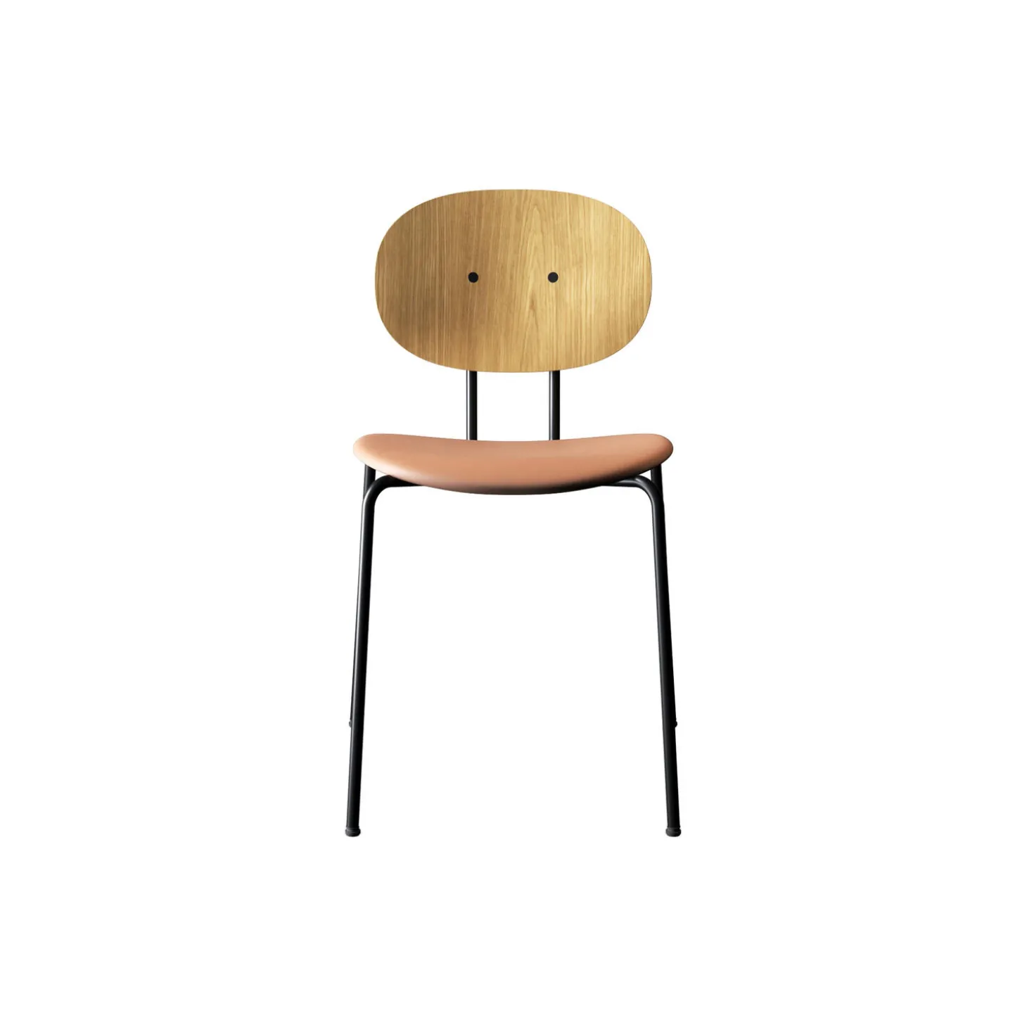 PIET HEIN Chair, olieret eg/Silk Cognac