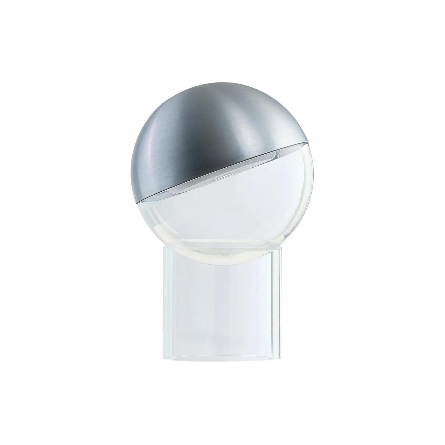 Pila Portable Table Lamp, brushed aluminium
