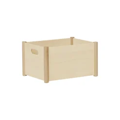 Pillar Storage Box, beech