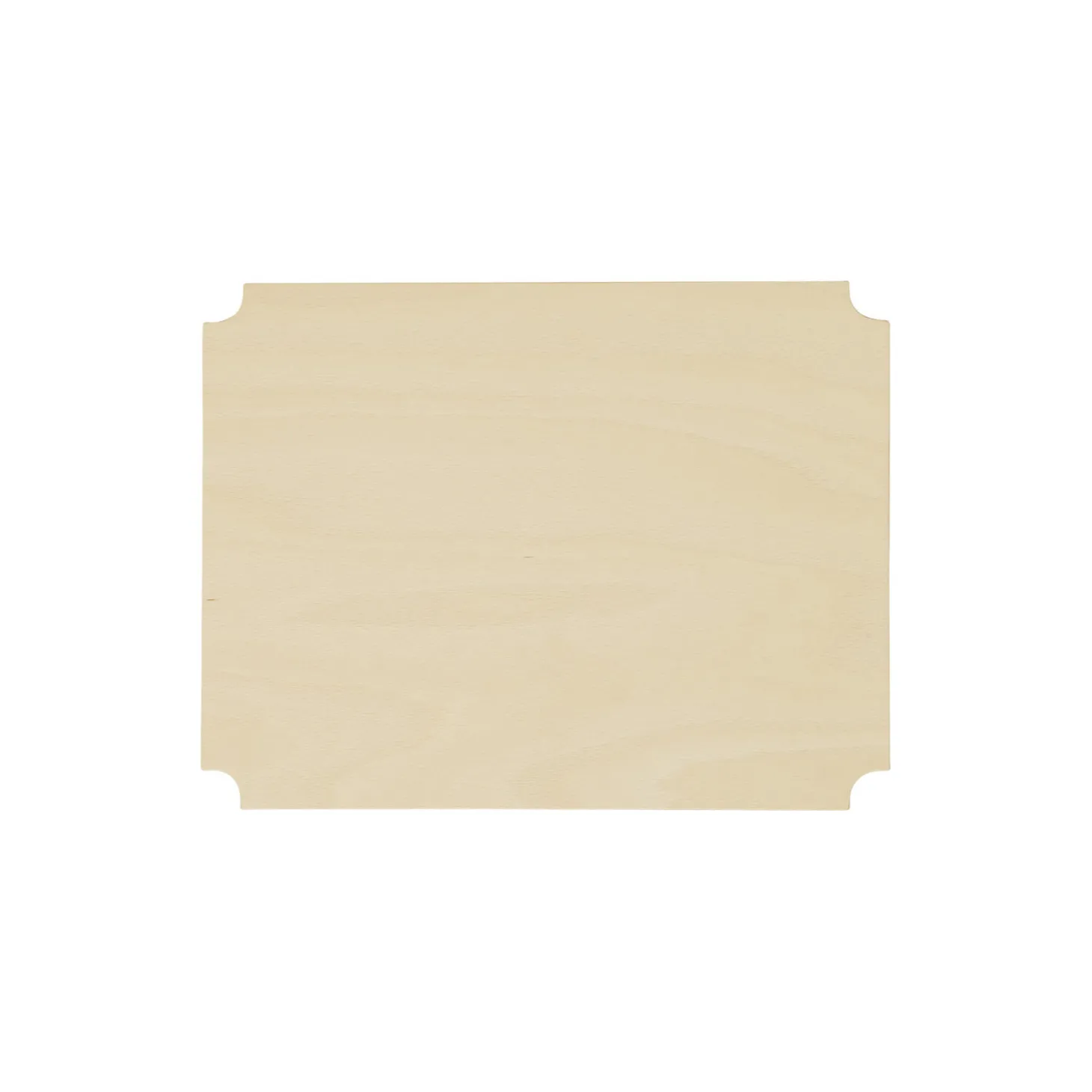 Pillar Storage Box Lid, beech