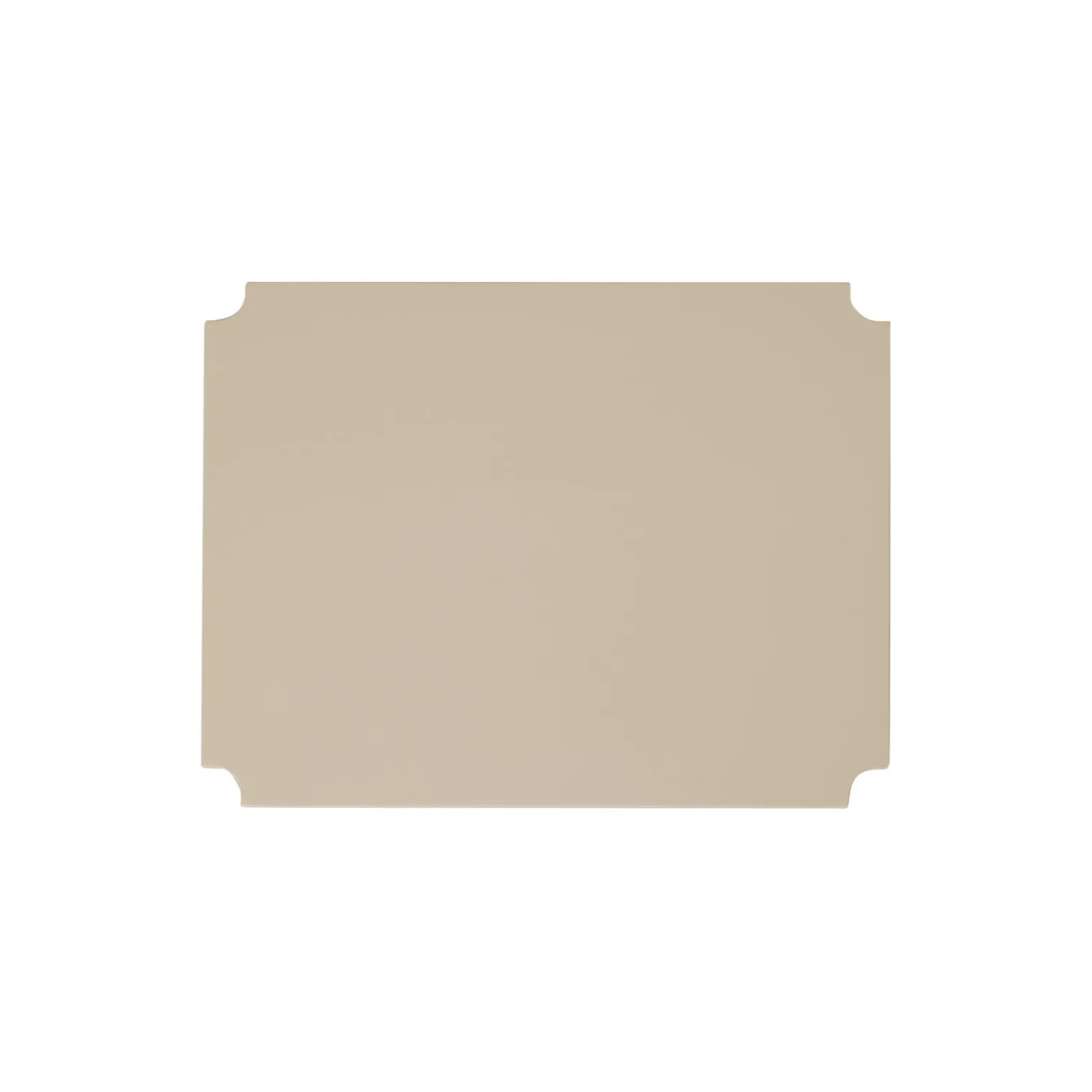 Pillar Storage Box Lid, warm grey