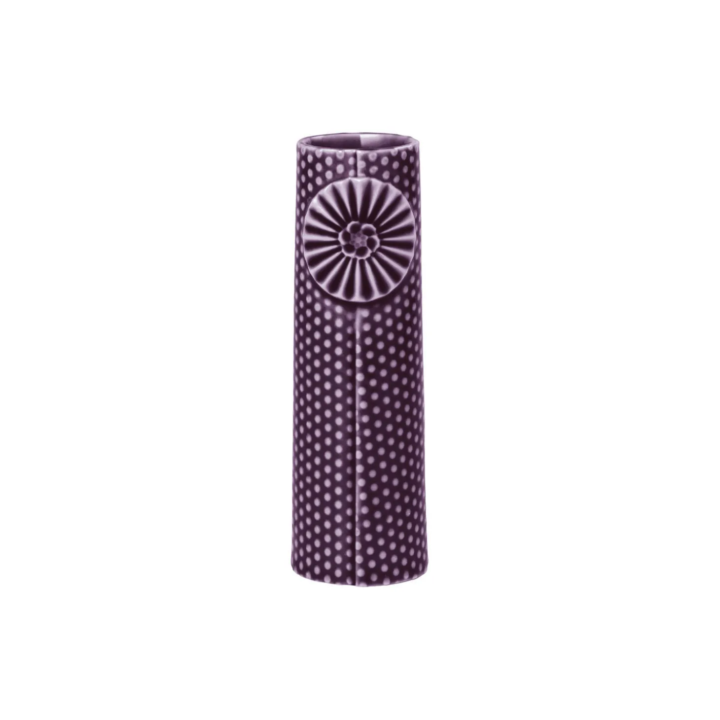 Pipanella Dot vase, aubergine