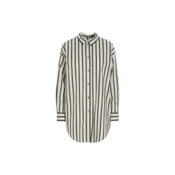 Pirate stripe skjorte med lukning i ryg, pirate stripe