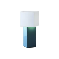 Pivot ATD7 portable bordlampe, blue silver