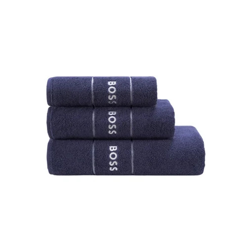 Plain bademåtte, navy