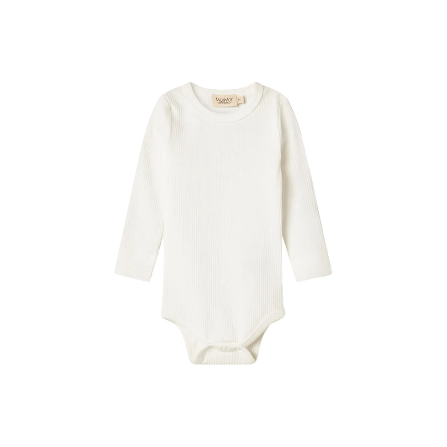 Plain Body LS bodystocking, gentle white