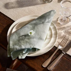 PLAIN serviet, light green