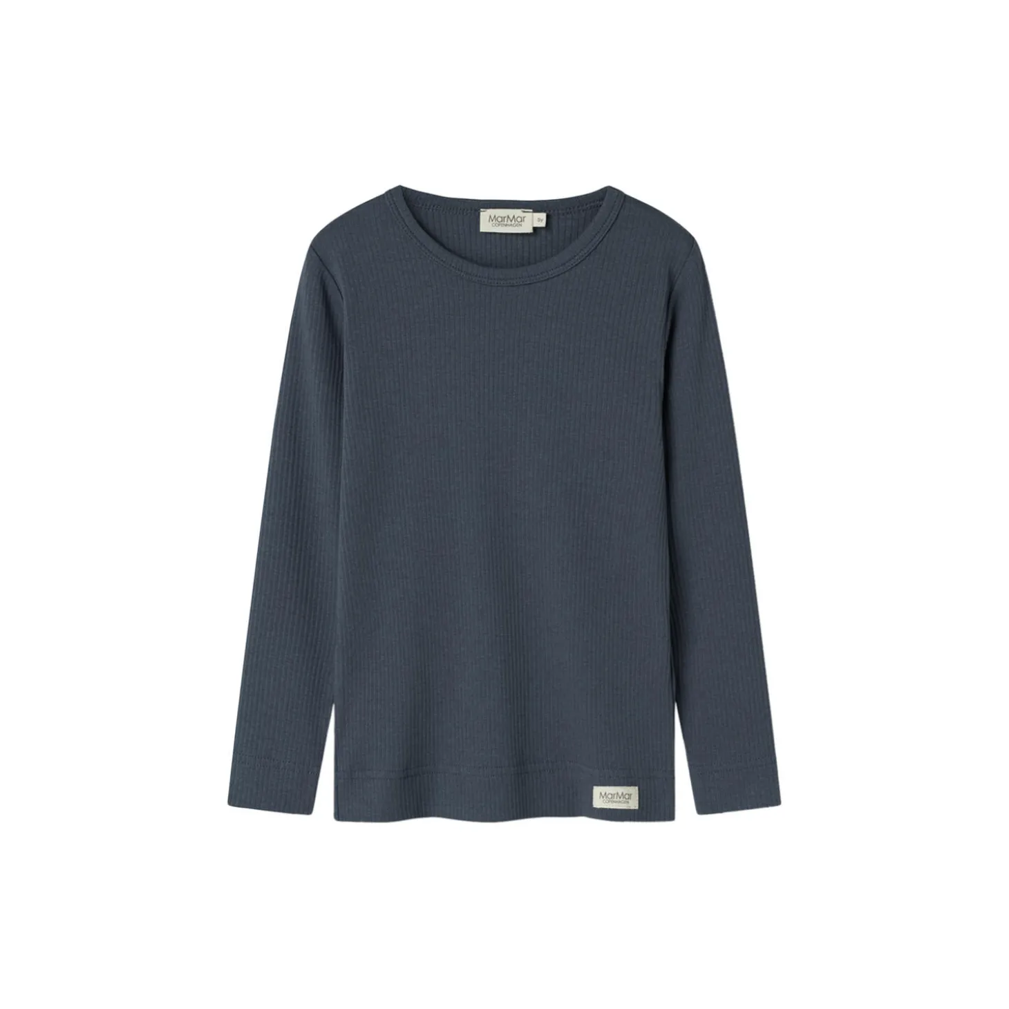 Plain Tee LS T-shirt, blue