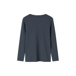 Plain Tee LS T-shirt, blue