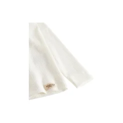 Plain Tee LS T-shirt, gentle white