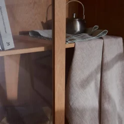 PLAIN viskestykke, ler melangé