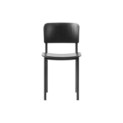 Plan Chair, black lacquered ash/black