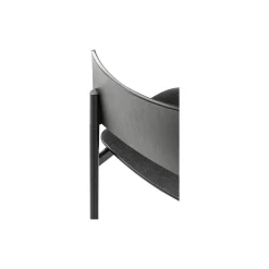 Plan Chair, black lacquered ash/black