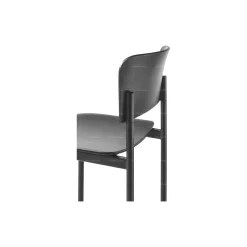 Plan Chair, black lacquered ash/black