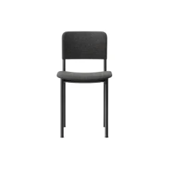 Plan Chair Fully Upholstered, black/Re-wool 198