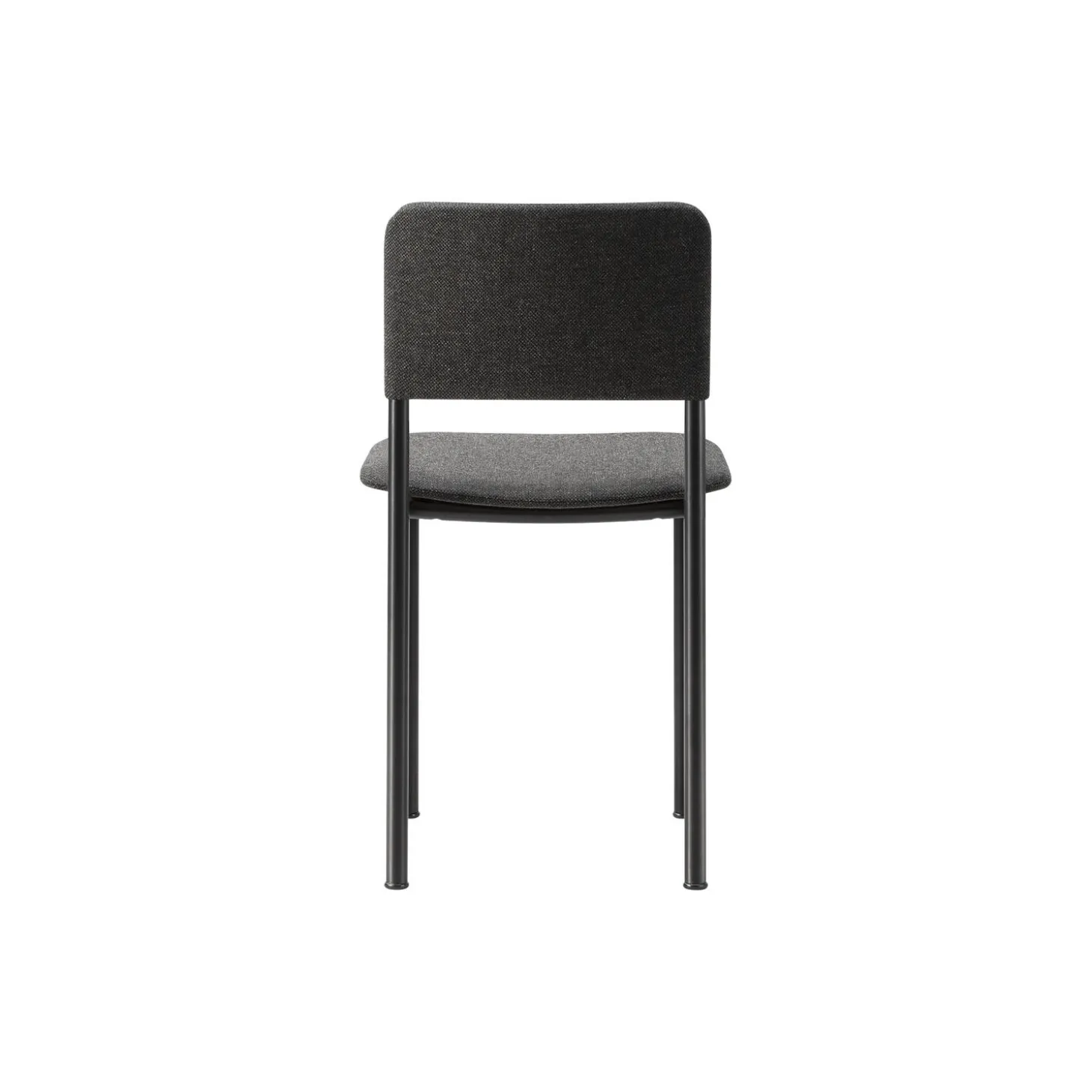 Plan Chair Fully Upholstered, black/Re-wool 198