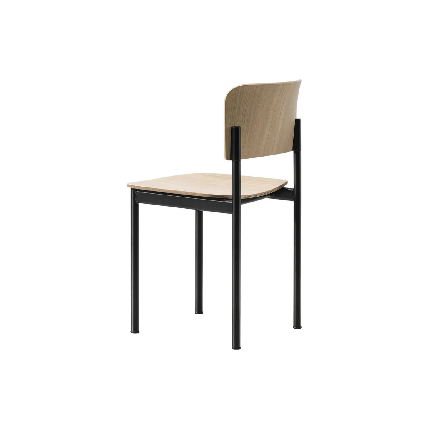 Plan Chair, lacquered oak/black