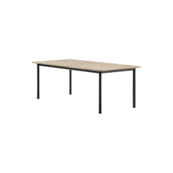 Plan Table Extendable, light oiled oak/black