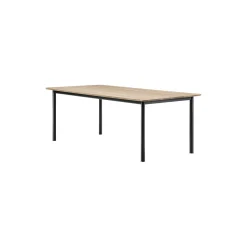 Plan Table, light oiled oak/black