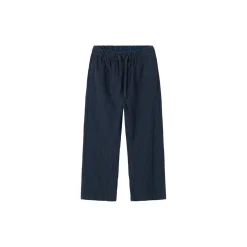Plano Pants, dark blue stripe