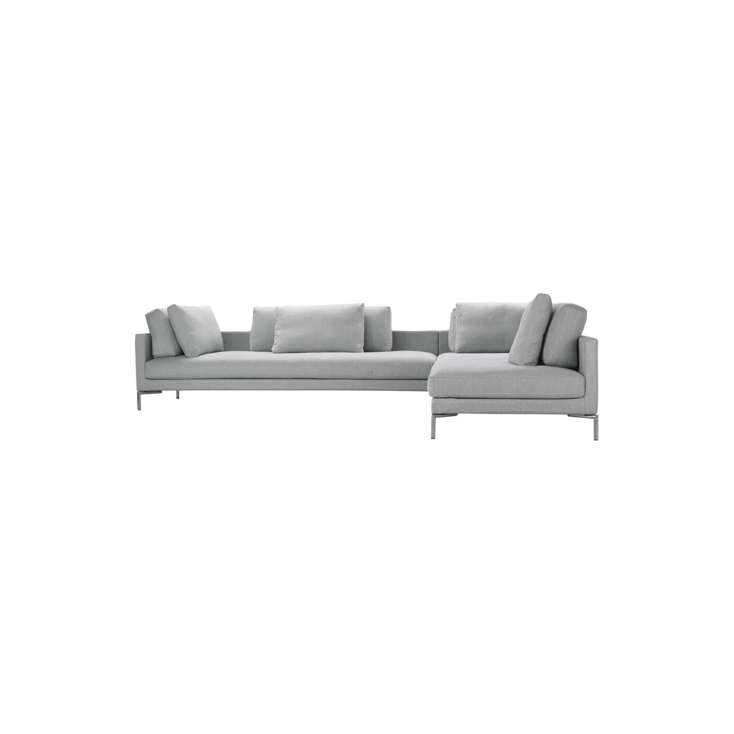 Plano sofa, grå