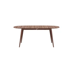 PLAYdinner Lamé spisebord med udtræk, naturolieret valnød