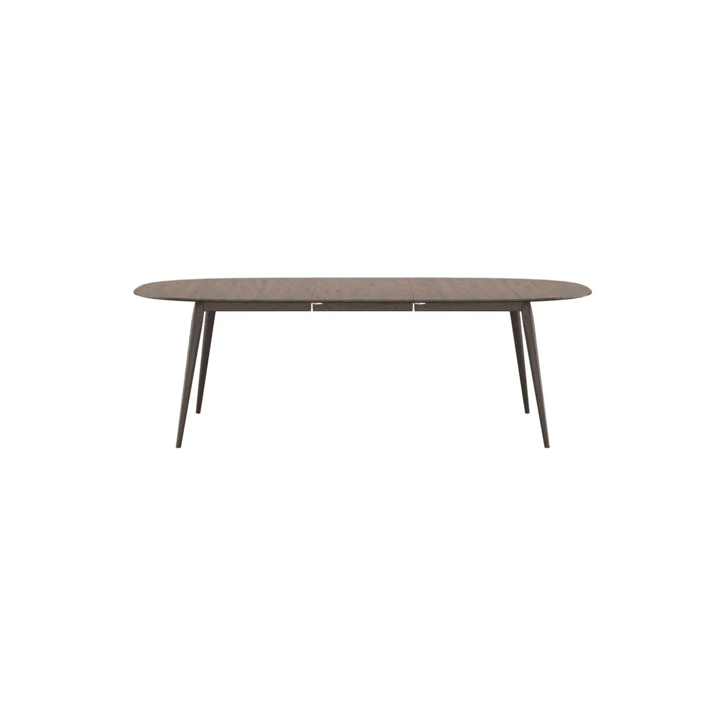 PLAYdinner Lamé spisebord med udtræk inkl. 1 tillægsplade, røget eg