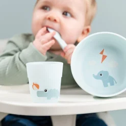 Playground Foodie første spisesæt, blue