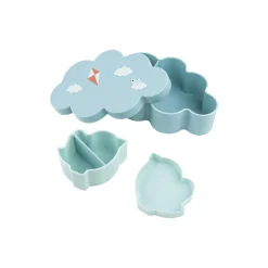 Playground snack & madkasse med drikkedunk, blue