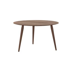 PLAYround Ø75 sofabord, naturolieret valnød