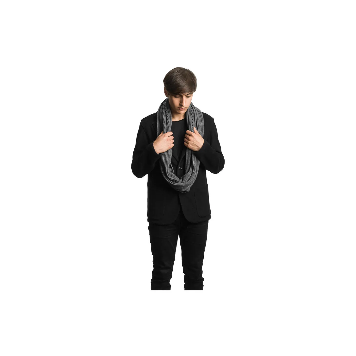 Pleece Snood, dark grey