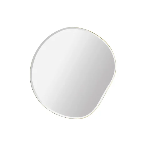 Pond Mirror Small, brass