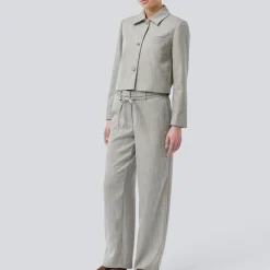 Popemd jacket, herringbone speckle