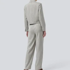 Popemd jacket, herringbone speckle