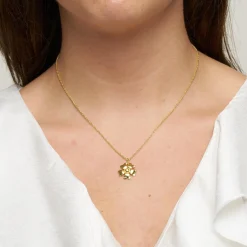 Poppy Halskæde, forgyldt