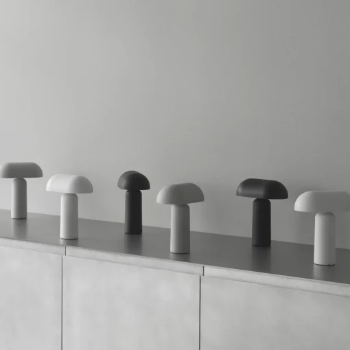 Porta Table Lamp, grey