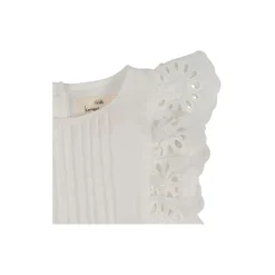 Posey Dress, optic white