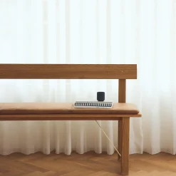 Position Leather Cushion 155, camel