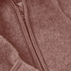 Pram Suit Ears Wool Fleece, burlwood