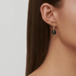 Prima Ballerina Øreringe, gold/london blue