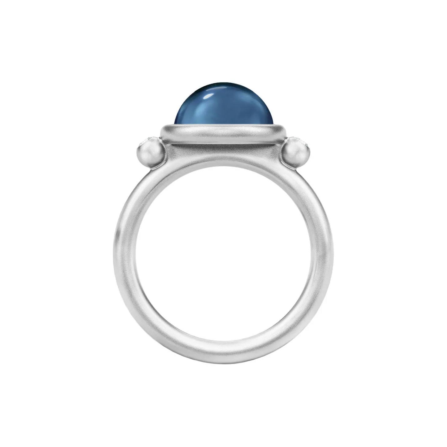 Prime Ring, silver/sapphire blue