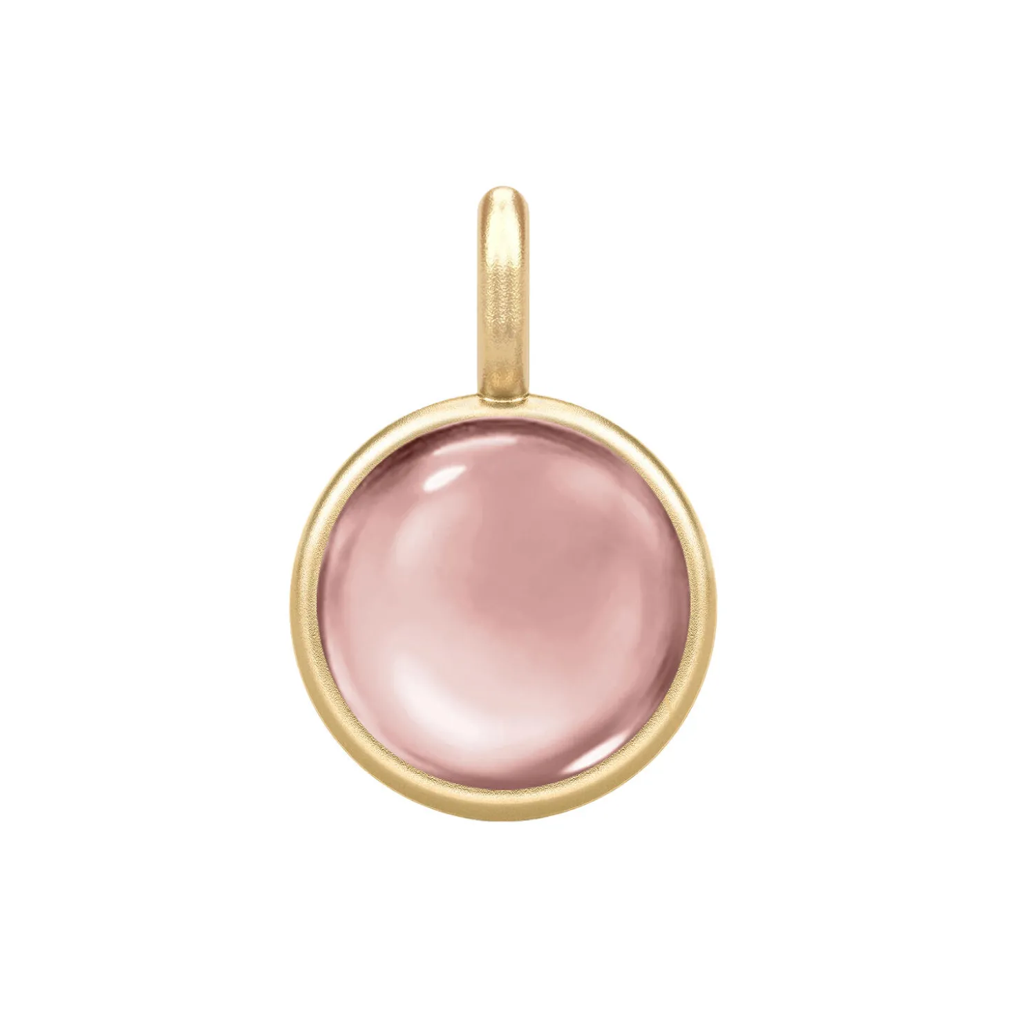 Prime Vedhæng, gold/dusty rose