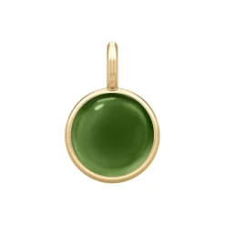 Prime Vedhæng, gold/moss green