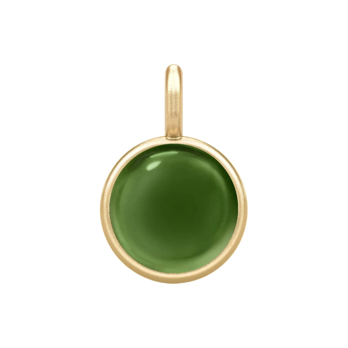 Prime Vedhæng, gold/moss green