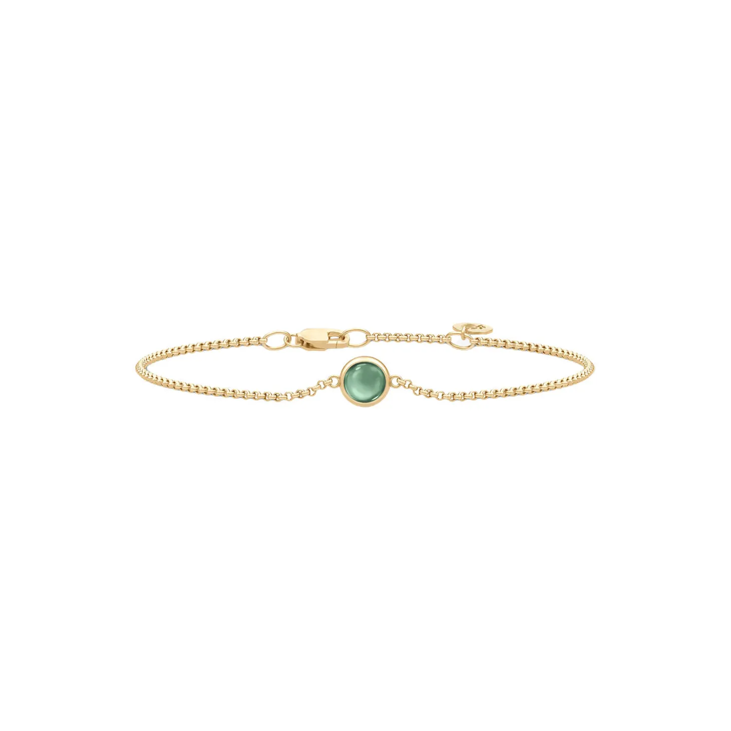 Primini Armbånd, gold/turmalin