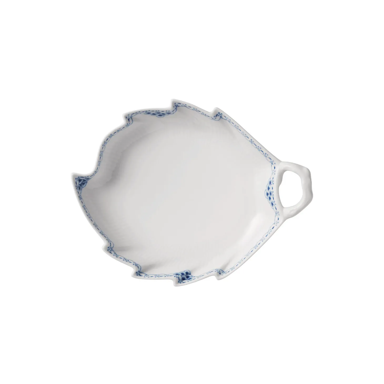 Prinsesse bladformet asiet 23 cm