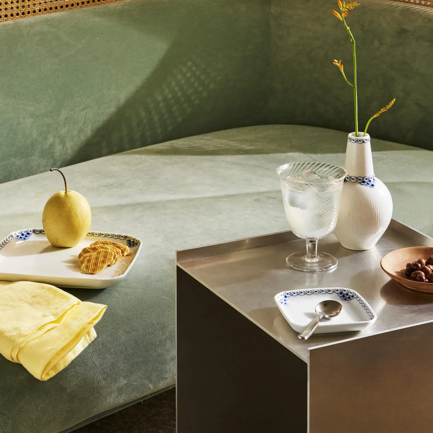 Prinsesse firkantet tallerken 10,5 cm