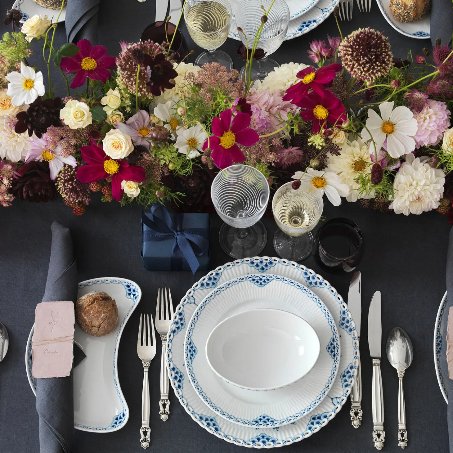 Prinsesse halvmåneformet asiet 22,5 cm