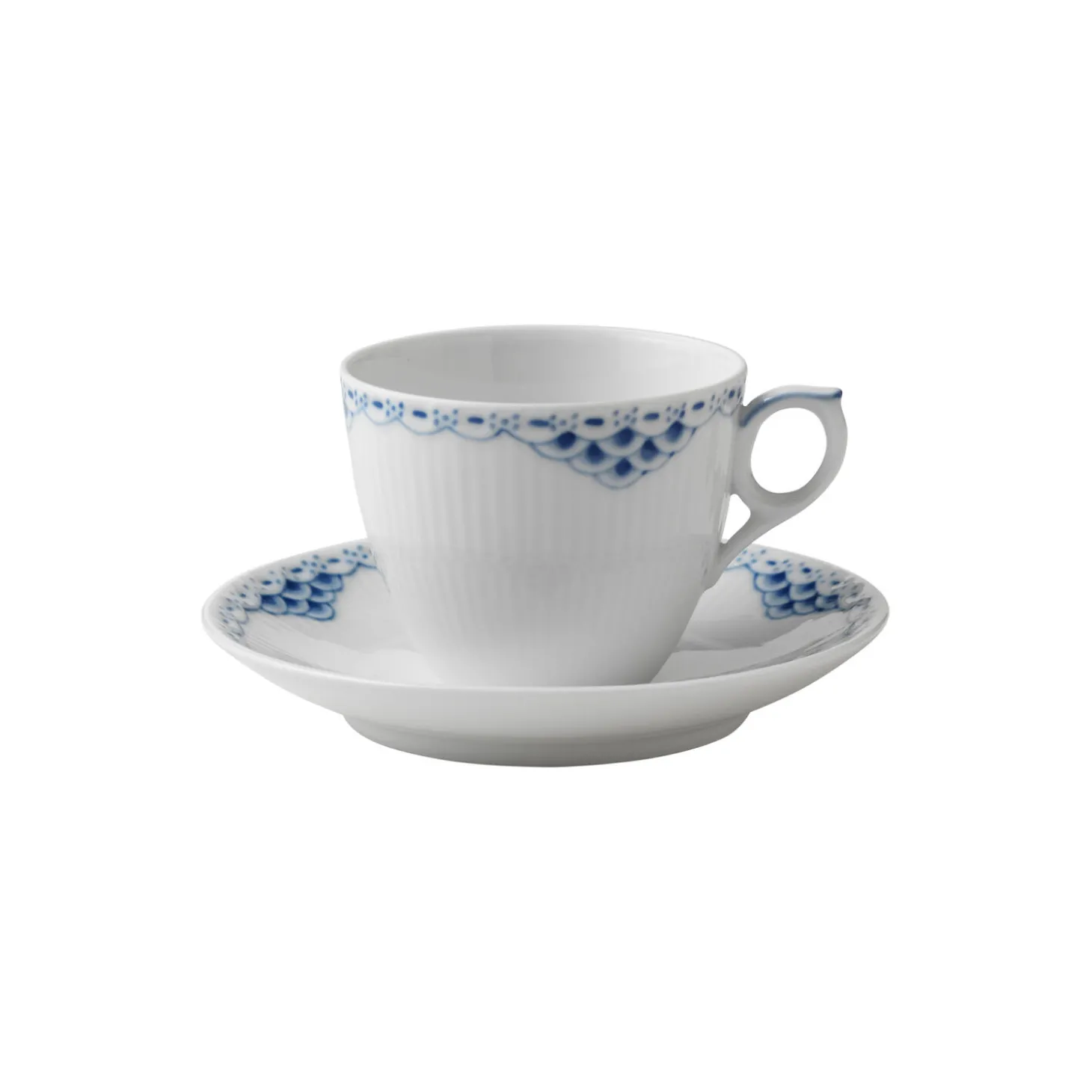 Prinsesse kop med underkop 17 cl