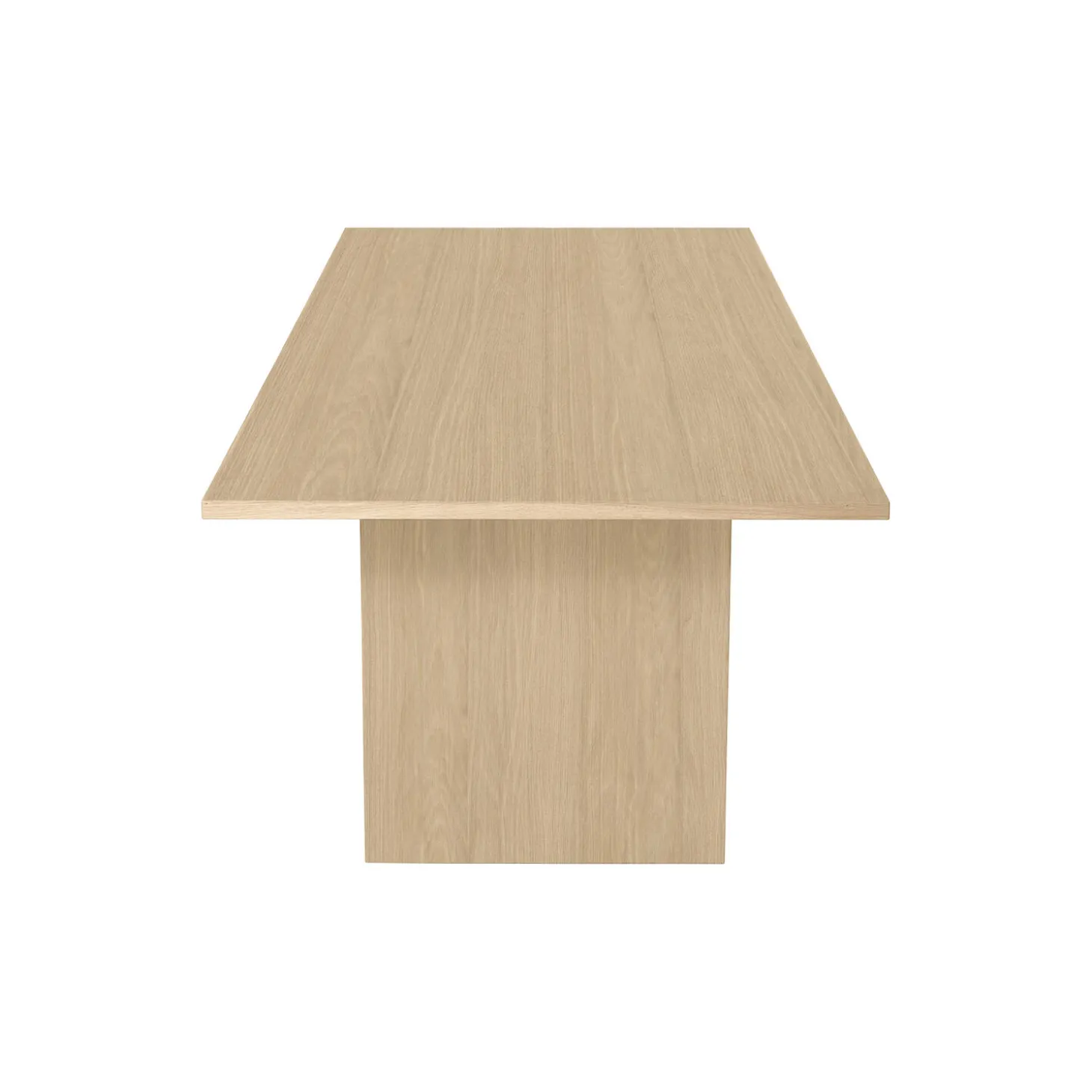 Private Dining Table, light stained oak
